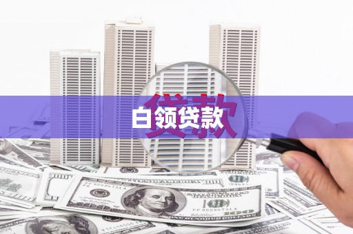 颍上白领贷款