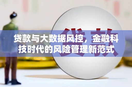 崇明贷款与大数据风控，金融科技时代的风险管理新范式