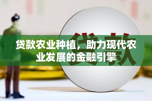 资溪贷款农业种植，助力现代农业发展的金融引擎