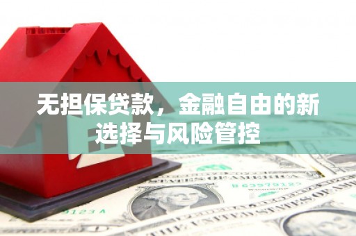 南开无担保贷款，金融自由的新选择与风险管控