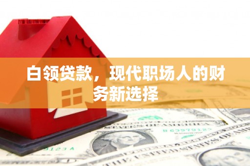进贤白领贷款，现代职场人的财务新选择