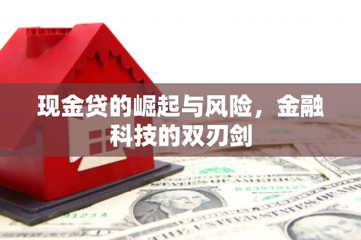 恒山现金贷的崛起与风险，金融科技的双刃剑