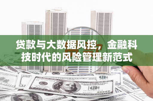 大朗贷款与大数据风控，金融科技时代的风险管理新范式