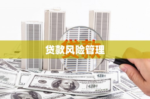 海州贷款风险管理