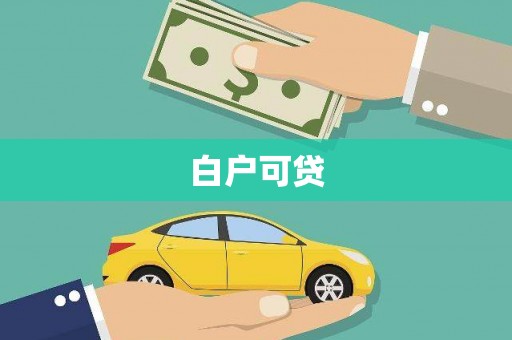 张湾白户可贷