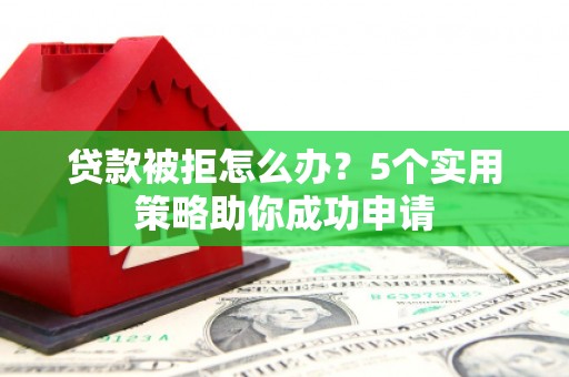 宝塔贷款被拒怎么办？5个实用策略助你成功申请