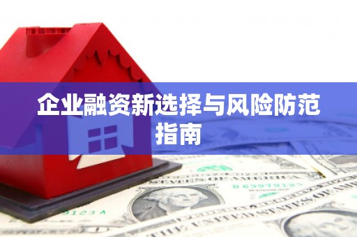 丰县企业融资新选择与风险防范指南