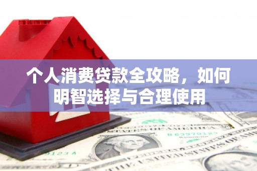 广南个人消费贷款全攻略，如何明智选择与合理使用