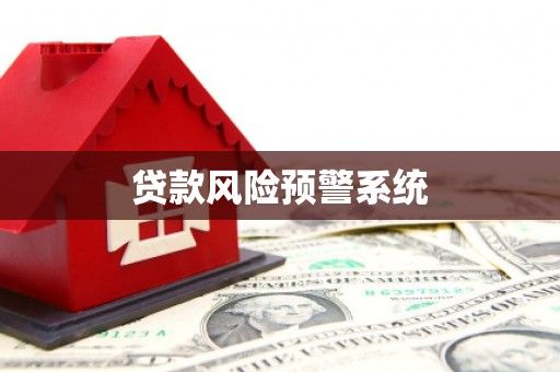 白银贷款风险预警系统